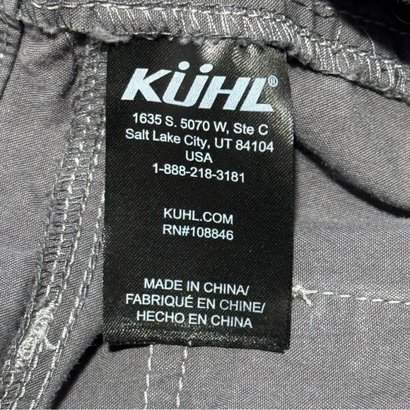 Kuhl Women’s Splash Roll Up Pants 8 Utility Casual Hiking Cargo Outdoor Tech EUC - Picture 5 of 8